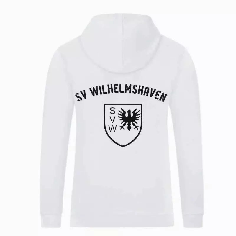 SV Wilhelmshaven Fan Hoodie Unisex Weiß