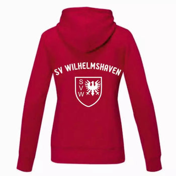 SV Wilhelmshaven Fan Hoodie Damen Rot