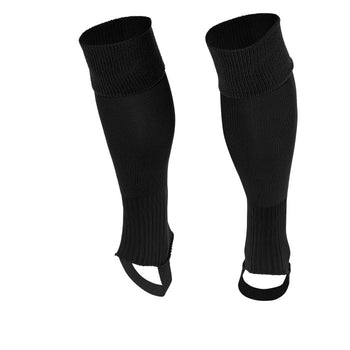 Teamwear Steg Stutzen 10 PARS Elastic Band Schwarz