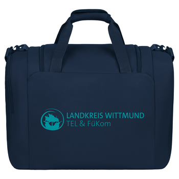 TEL Fükom Wittmund Sporttasche mit Bodenfach Blau