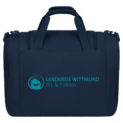 TEL Fükom Wittmund Sporttasche mit Bodenfach Blau