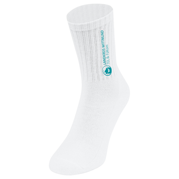 TEL Fükom Wittmund Sportsocken lang 3er Pack Herren Weiß