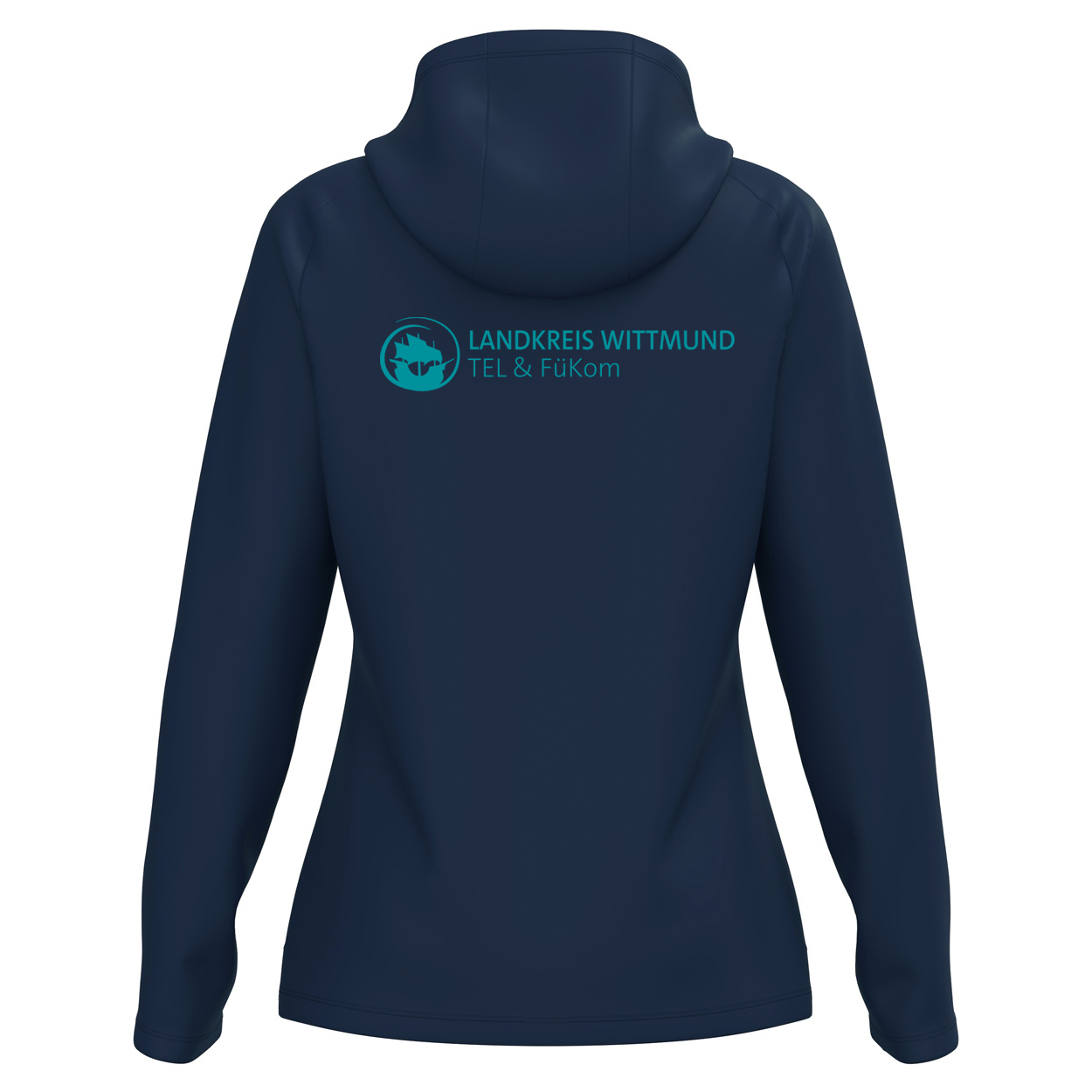 TEL Fükom Wittmund Kapuzenjacke Damen Blau