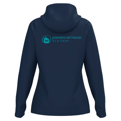 TEL Fükom Wittmund Kapuzenjacke Damen Blau