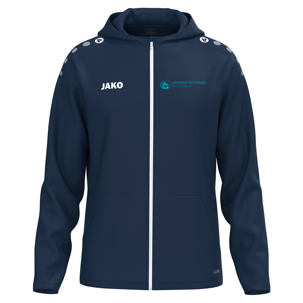 TEL Fükom Wittmund Kapuzenjacke Herren Blau