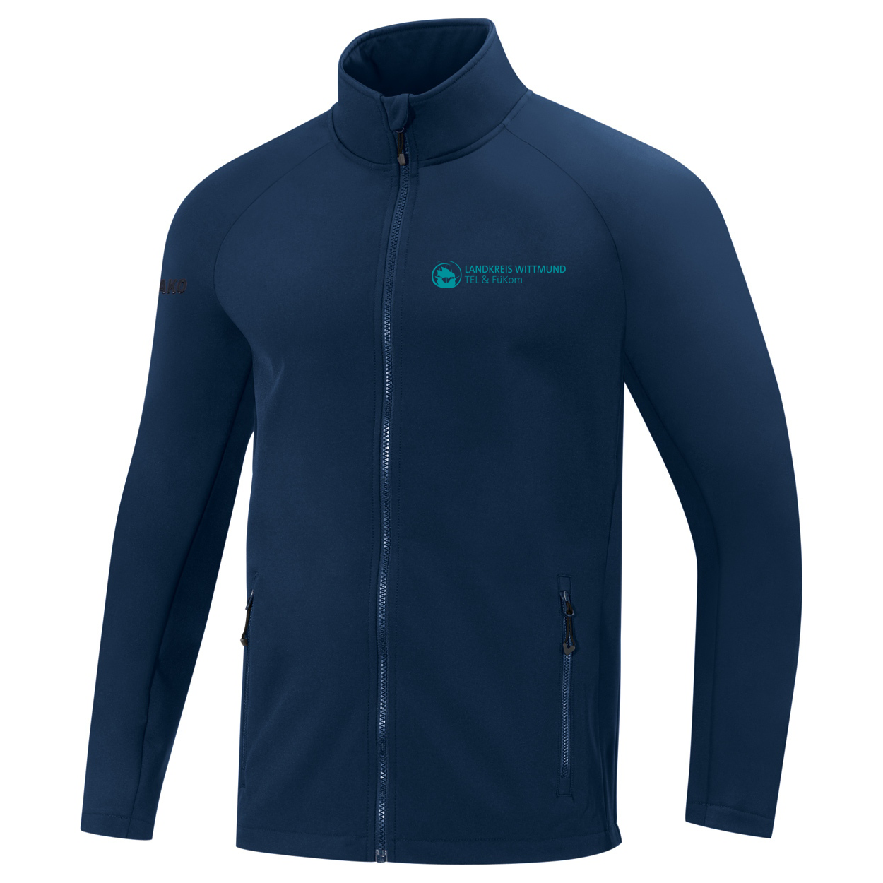 TEL Fükom Wittmund Softshelljacke Team Damen Blau