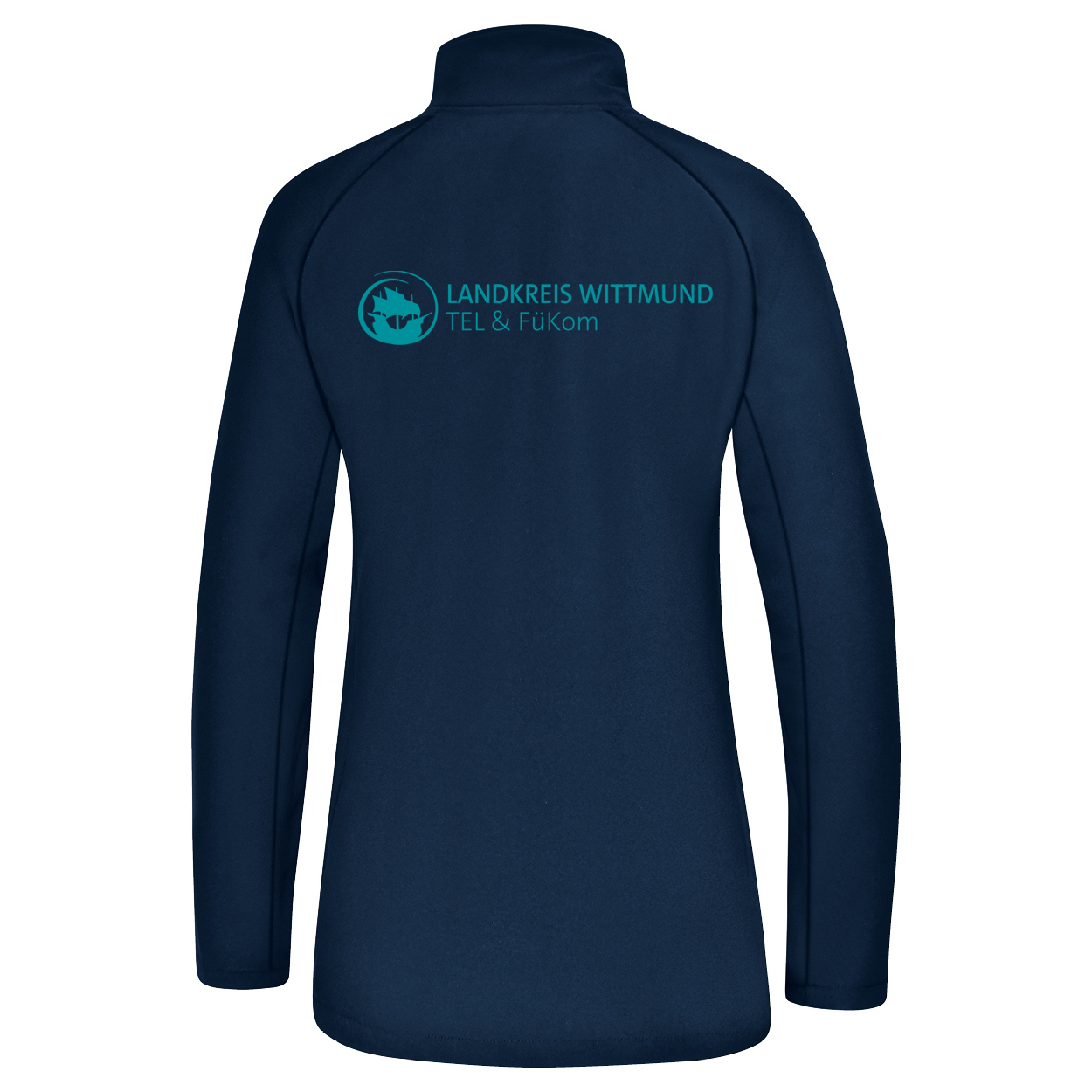 TEL Fükom Wittmund Softshelljacke Team Damen Blau