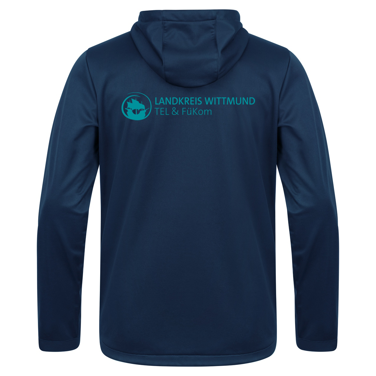 TEL Fükom Wittmund Softshelljacke Premium Herren Blau