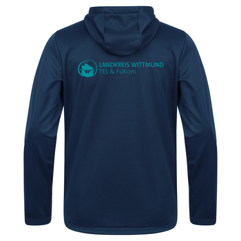 TEL Fükom Wittmund Softshelljacke Premium Herren Blau