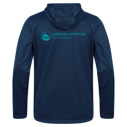 TEL Fükom Wittmund Softshelljacke Premium Herren Blau