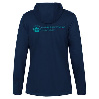 TEL Fükom Wittmund Softshelljacke Premium Damen Blau