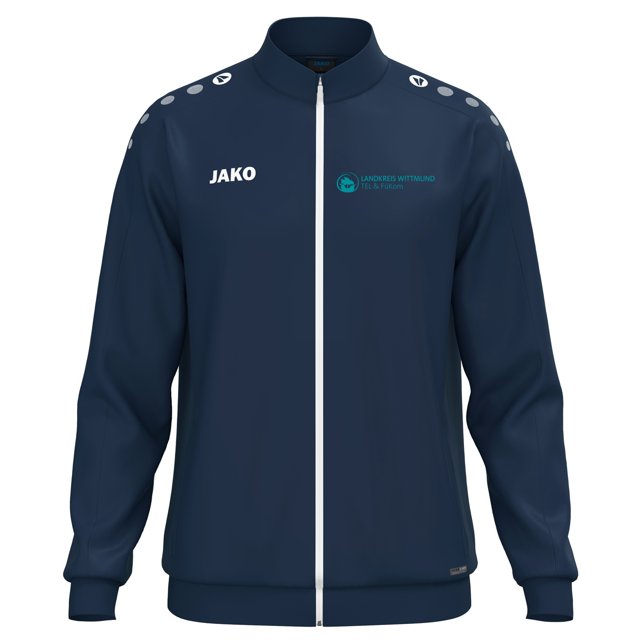 TEL Fükom Wittmund Polyesterjacke Herren Blau