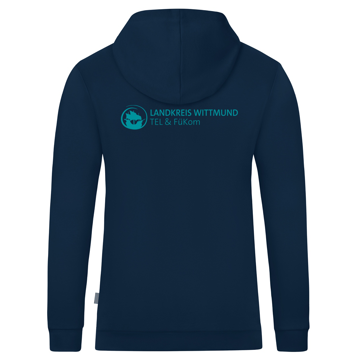 TEL Fükom Wittmund Kapuzensweat Organic Herren Blau