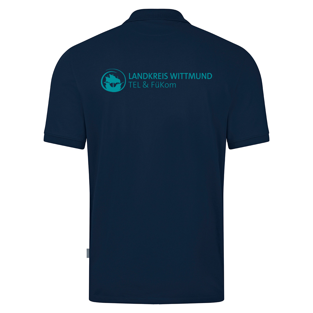 TEL Fükom Wittmund Polo Doubletex Herren Blau