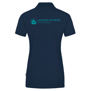 TEL Fükom Wittmund Polo Doubletex Damen Blau