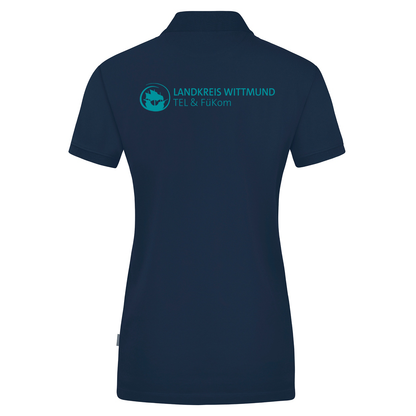 TEL Fükom Wittmund Polo Doubletex Damen Blau