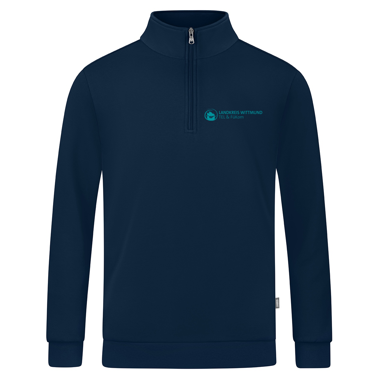 TEL Fükom Wittmund Ziptop Organic Herren Blau