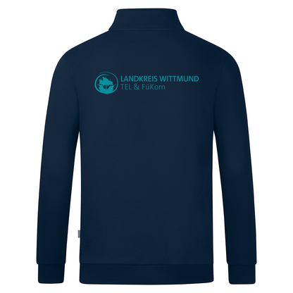 TEL Fükom Wittmund Ziptop Organic Herren Blau
