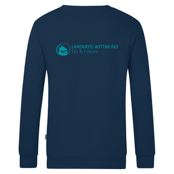 TEL Fükom Wittmund Sweat Organic Herren Blau