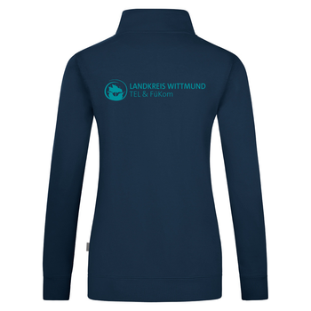 TEL Fükom Wittmund Sweatjacke Doubletex Damen Blau