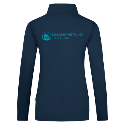 TEL Fükom Wittmund Sweatjacke Doubletex Damen Blau