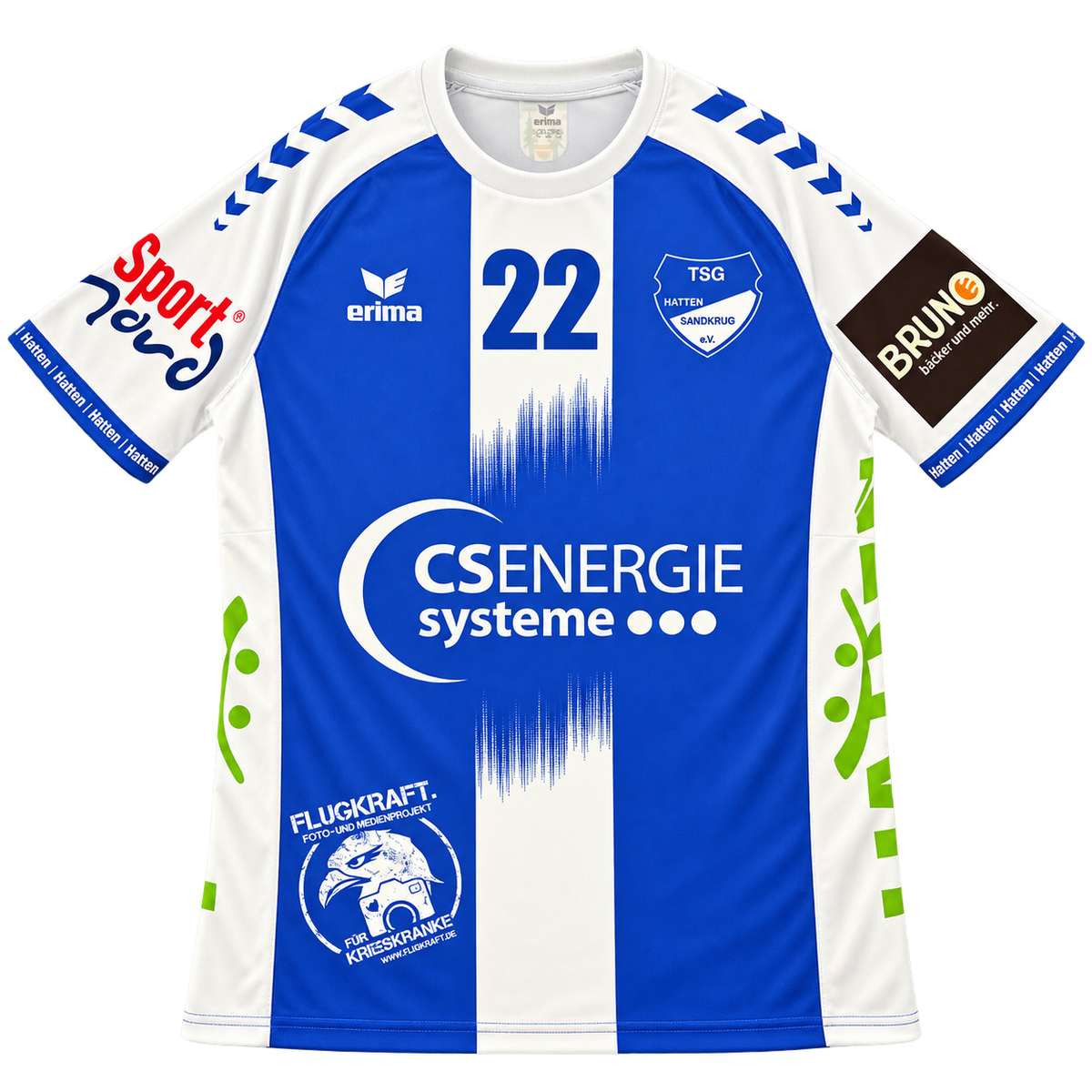 TSG Hatten-Sandkrug Heimtrikot 1. Herren (Herren-Schnitt)