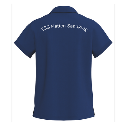 TSG Hatten Sandkrug Poloshirt Damen Navy