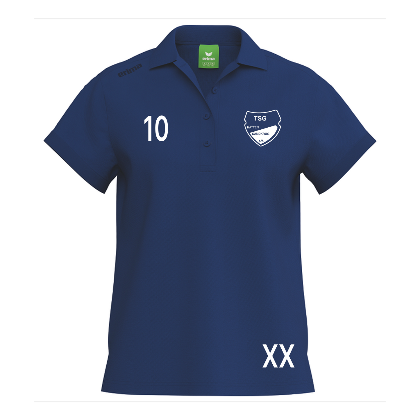 TSG Hatten Sandkrug Poloshirt Damen Navy