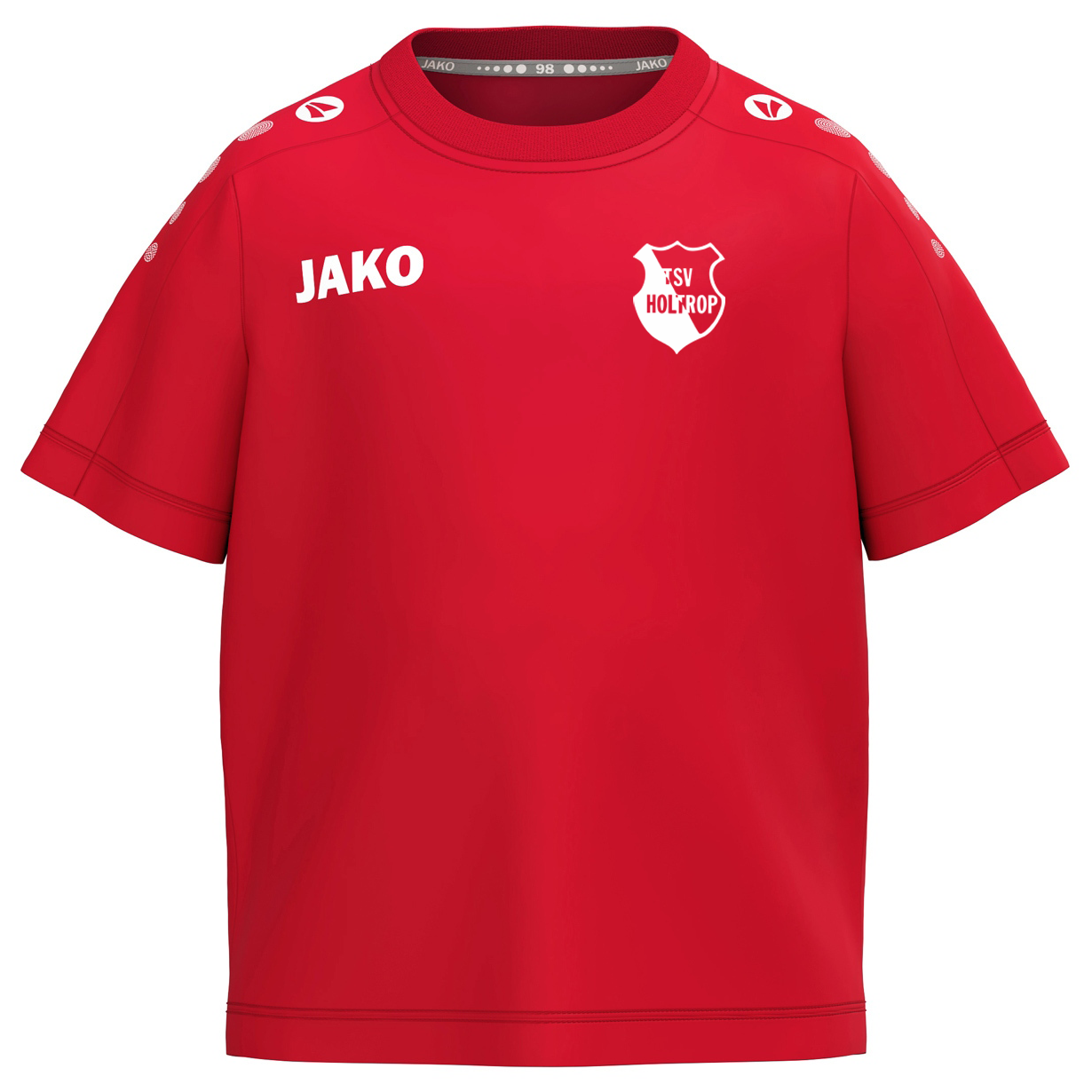 TSV Holtrop T-Shirt Cotton Bambini Rot