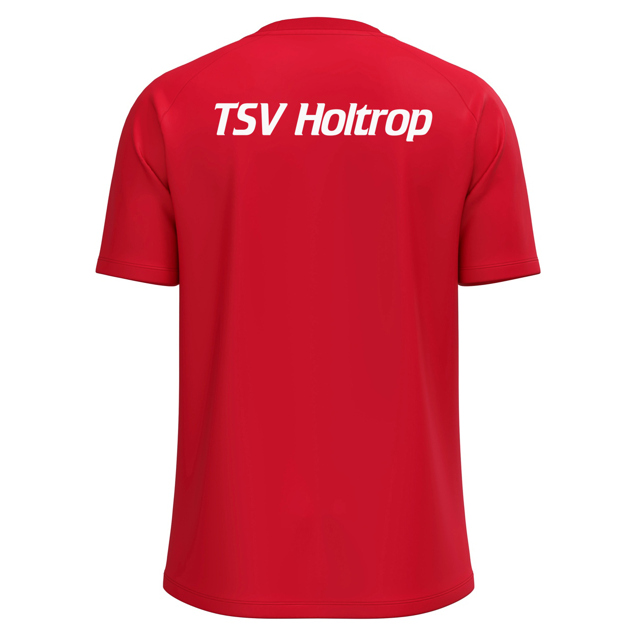 TSV Holtrop T-Shirt Cotton Herren Rot