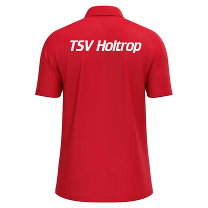 TSV Holtrop Polo Herren Rot