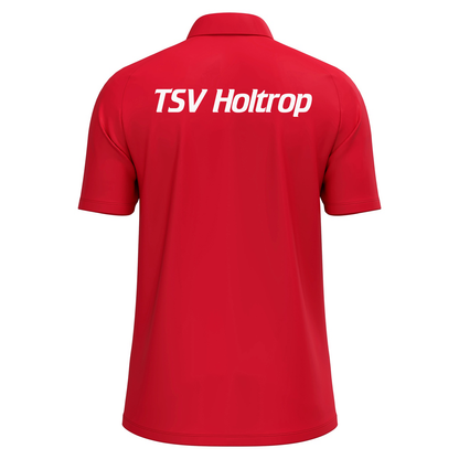 TSV Holtrop Polo Cotton Herren Rot