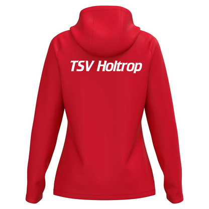 TSV Holtrop Kapuzenjacke Damen Rot