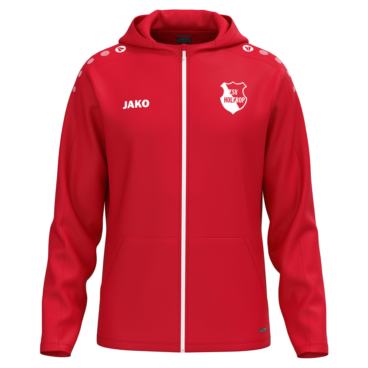 TSV Holtrop Kapuzenjacke Kinder Rot
