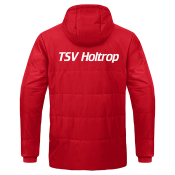 TSV Holtrop Coachjacke mit Kapuze Herren Rot