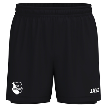 TSV Holtrop 2 in 1 Short  Herren Schwarz