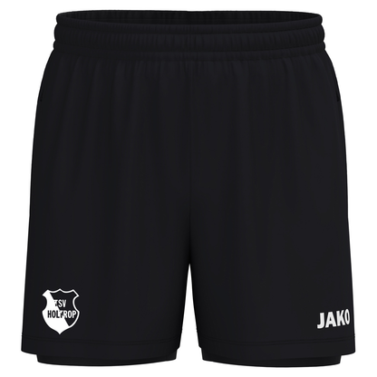 TSV Holtrop 2 in 1 Short  Herren Schwarz