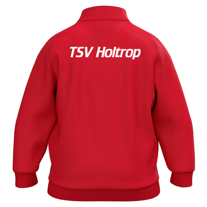 TSV Holtrop Polyesterjacke Bambini Rot