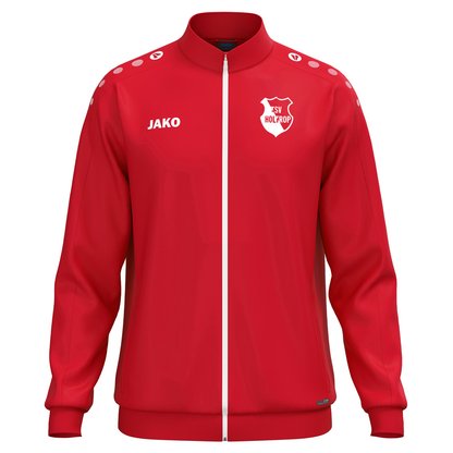 TSV Holtrop Polyesterjacke Herren Rot