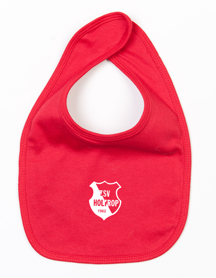 TSV Holtrop Fan - Lätzchen Baby rot