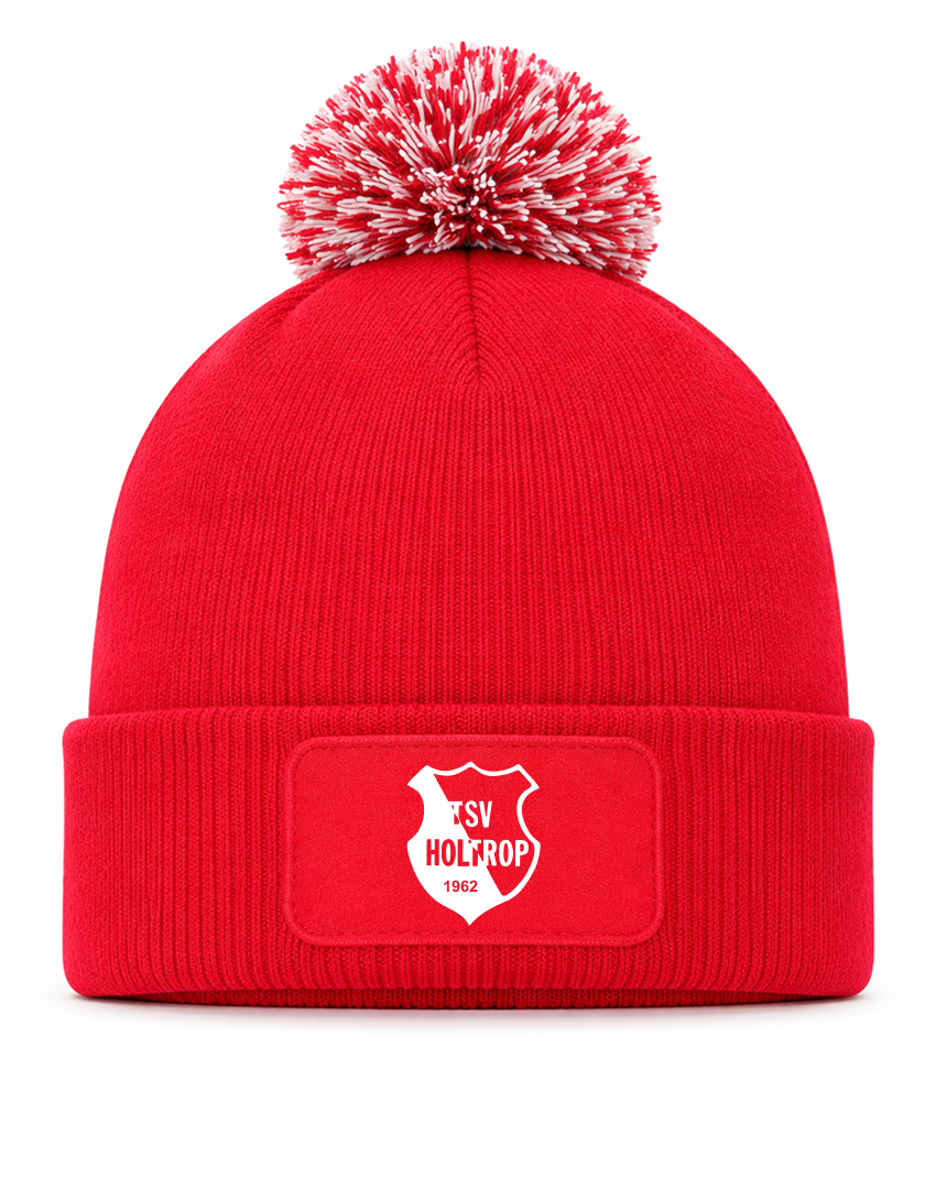 TSV Holtrop Fan - Pudelmütze rot