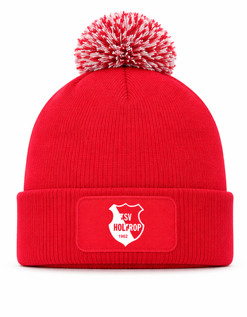 TSV Holtrop Fan - Pudelmütze rot