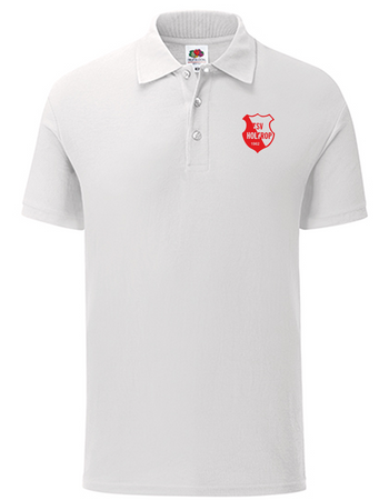 TSV Holtrop Fan - Polyestershirt Herren weiß