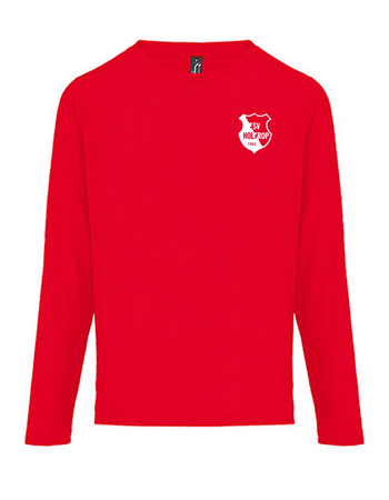 TSV Holtrop Fan - Longsleeve Damen rot