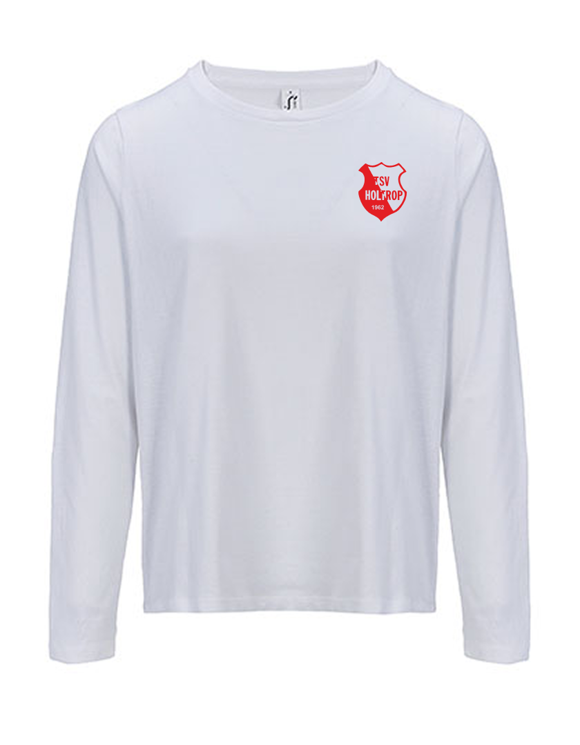 TSV Holtrop Fan - Longsleeve Damen weiß