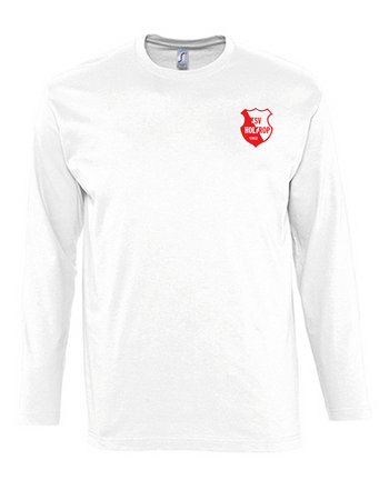 TSV Holtrop Fan - Longsleeve Herren weiß