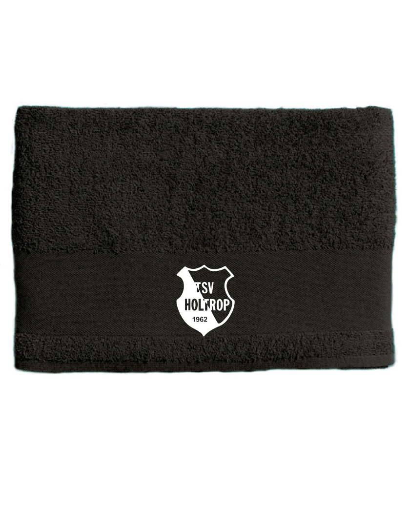 TSV Holtrop Fan - Handtuch 50*100 schwarz