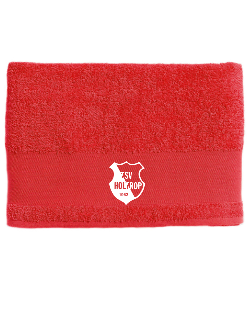 TSV Holtrop Fan - Duschtuch 70*140 rot
