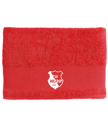 TSV Holtrop Fan - Duschtuch 70*140 rot