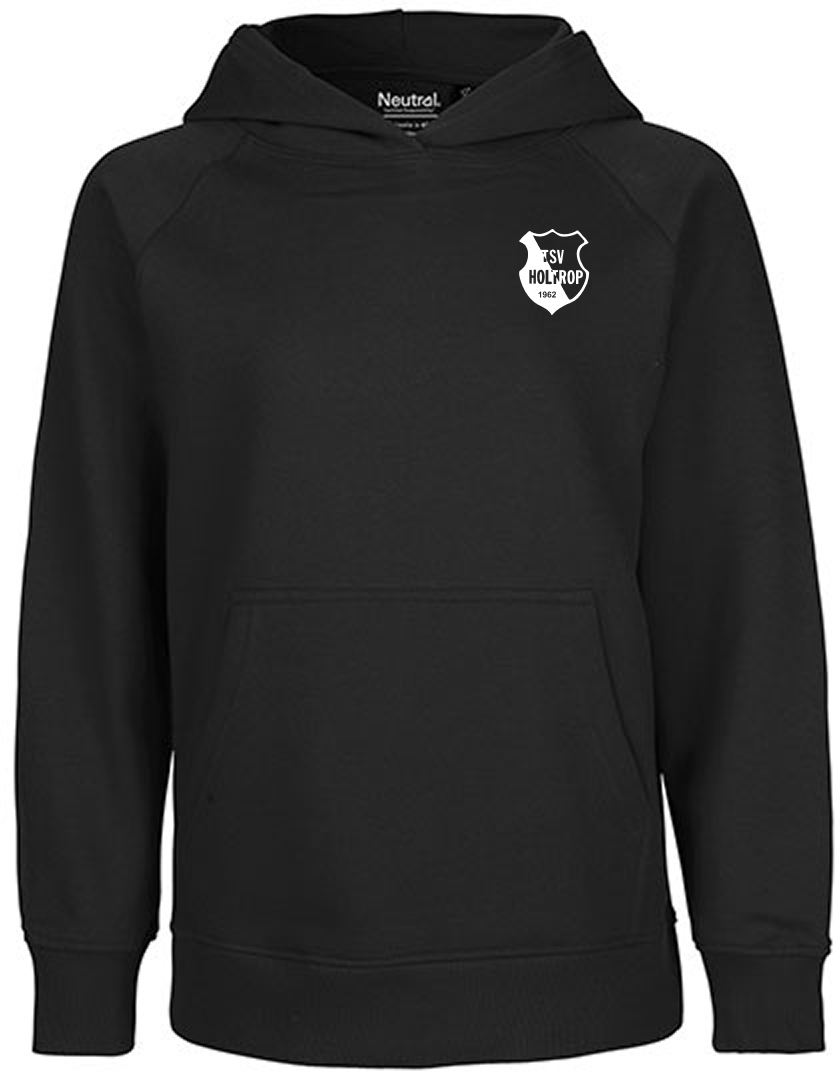 TSV Holtrop Fan - Hoodie Fairtrade Kinder schwarz